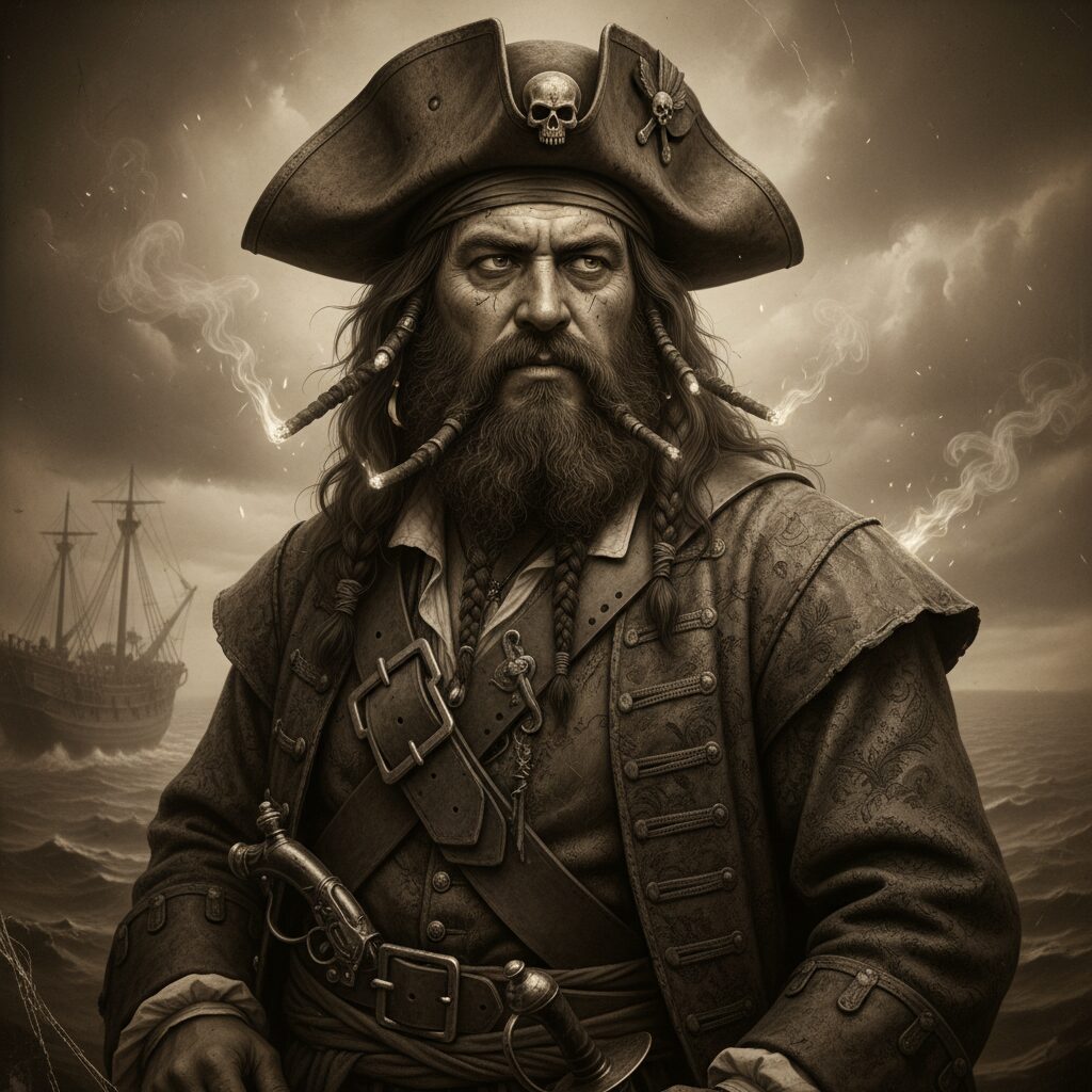 découvrez les exploits maritimes d'edward teach, plus connu sous le nom de barbe noire, pirate légendaire aux aventures fascinantes sur les mers.