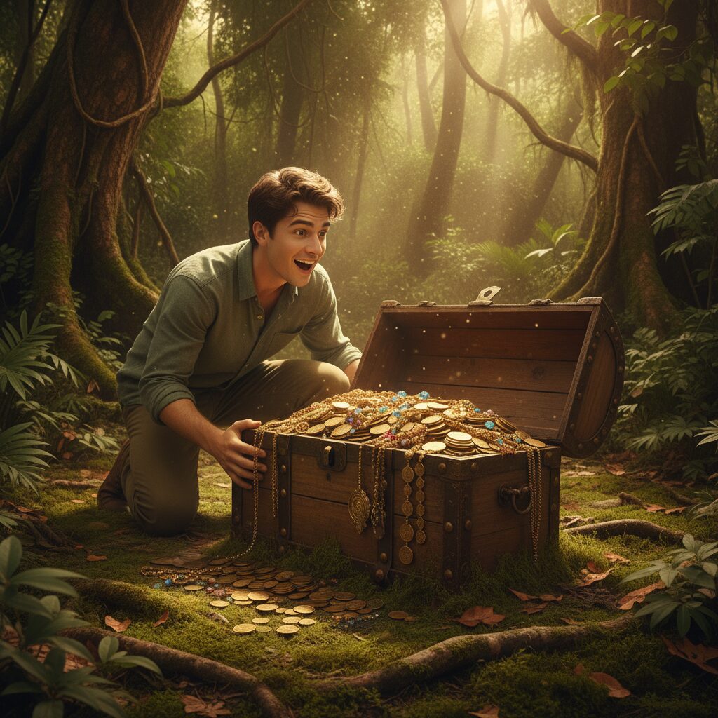 découvrez l'aventure captivante de tom à la chasse au trésor, où il part à la recherche d'un coffre rempli de pièces d'or dans un voyage plein de surprises et d'émotions.