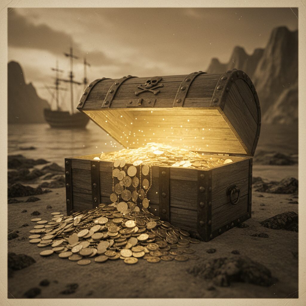 découvrez l'extraordinaire aventure de tom à la chasse au coffre rempli de pièces d'or, une quête pleine de mystères et de trésors à ne pas manquer.