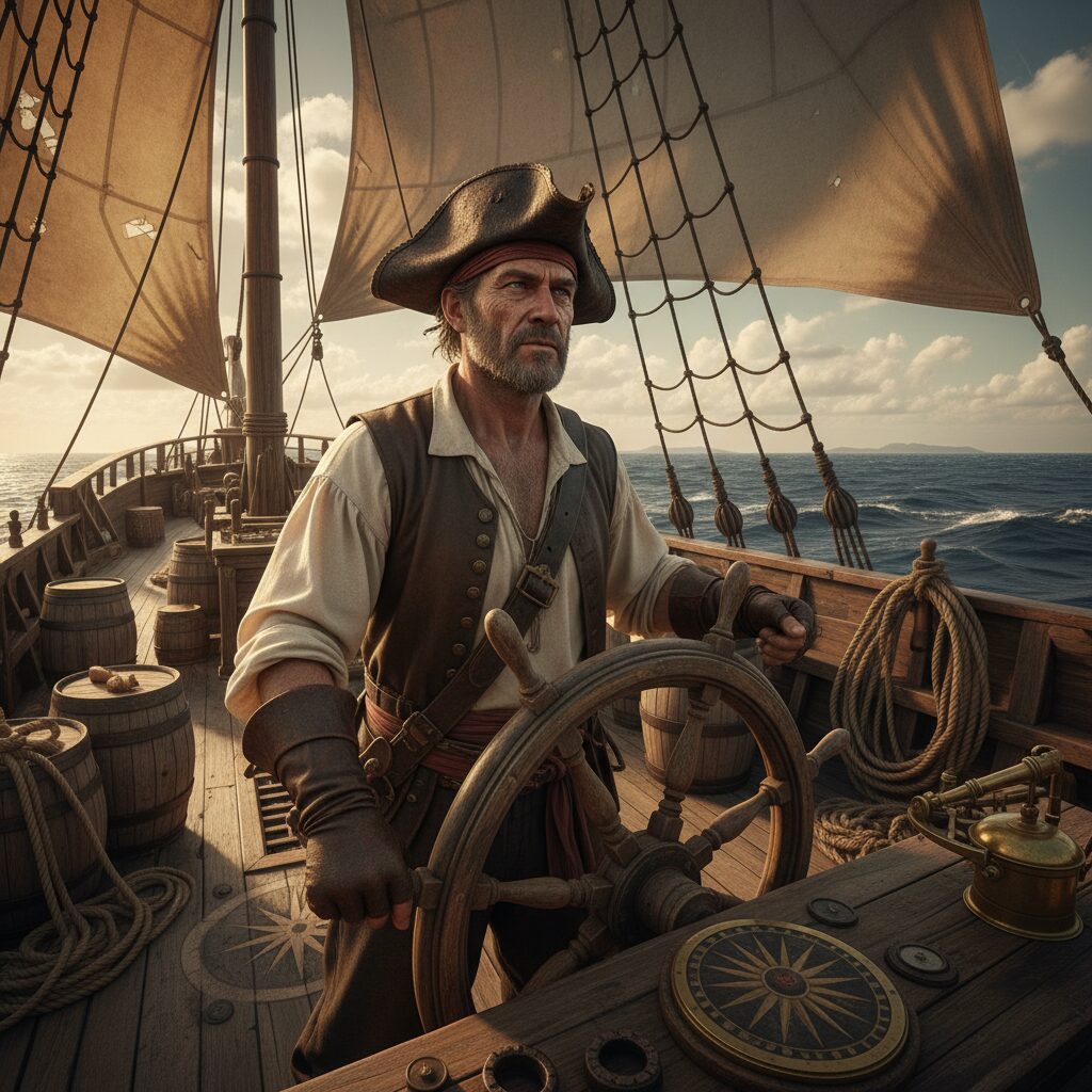 découvrez le quotidien palpitant d’un timonier sur un navire pirate : navigation, défis, et aventures en haute mer.