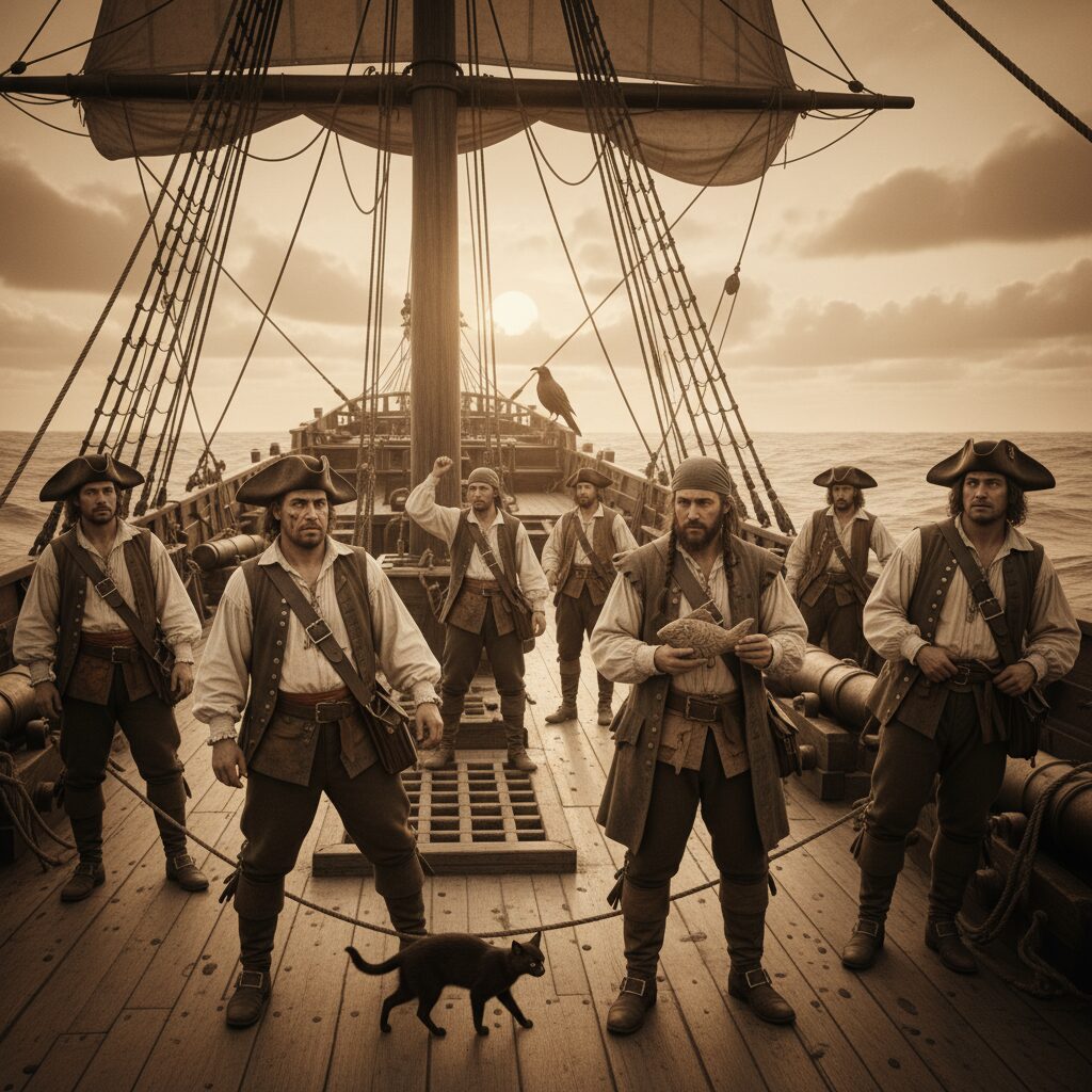 découvrez les superstitions maritimes des corsaires du xviiie siècle, entre croyances populaires et traditions marines qui guidaient leurs aventures en haute mer.