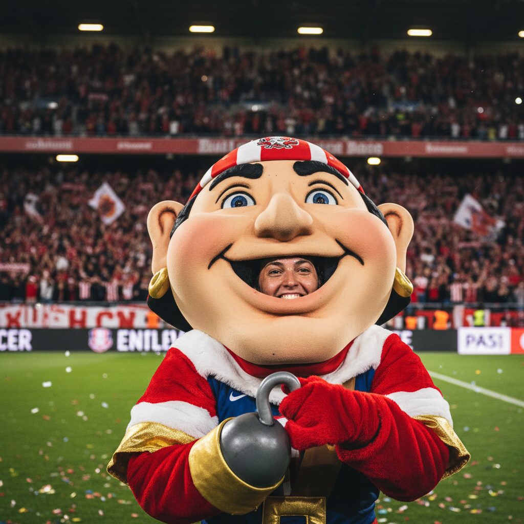découvrez l'incontournable visage de la mascotte du stade brestois, l'âme des matchs à domicile qui anime les supporters et fait vibrer le stade.
