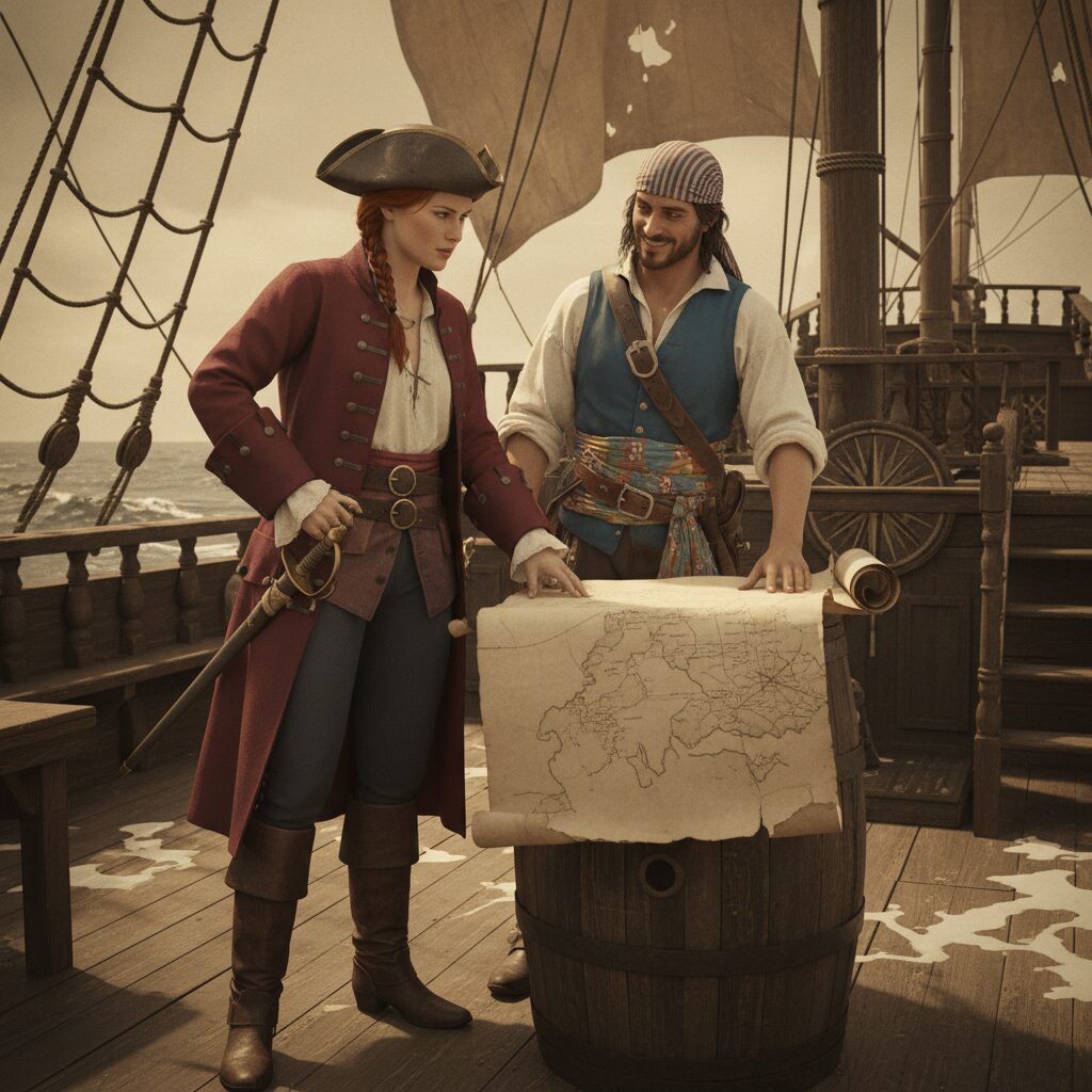découvrez l'histoire fascinante d'anne bonny et sa collaboration légendaire avec calico jack, deux figures emblématiques de la piraterie dans les caraïbes.