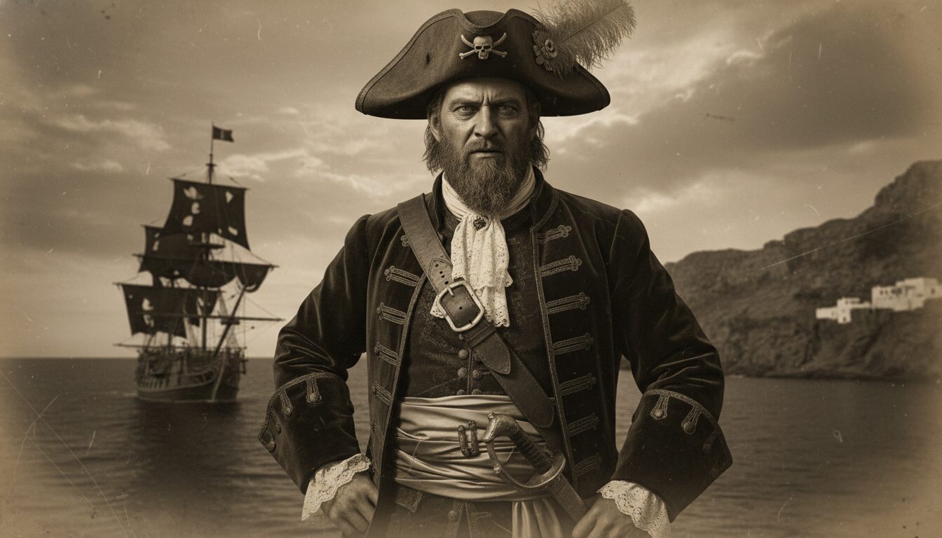 découvrez la carrière de christopher condent, célèbre pirate français, et son lever de pavillon noir en méditerranée, une aventure haute en mer pleine de mystères et de batailles.