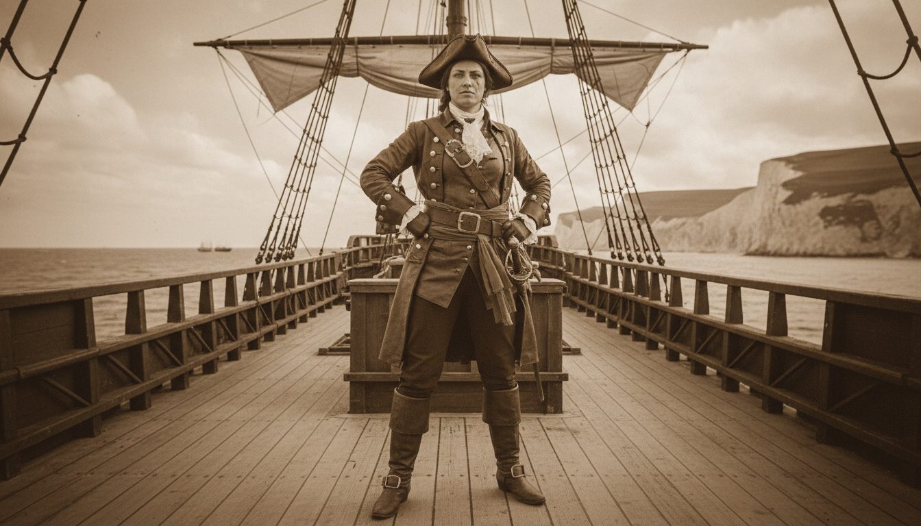 découvrez l'histoire captivante d'edith north, capitaine pirate redoutable naviguant au large des côtes anglaises, entre aventure et légende maritime.