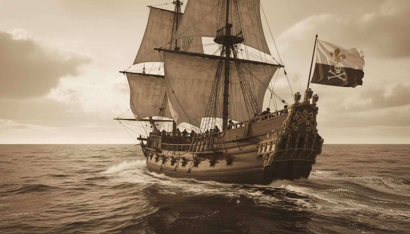 analyse approfondie du rôle économique des corsaires, avec un focus particulier sur françois xavier de la rochefoucauld et son influence dans le commerce et la guerre maritime.