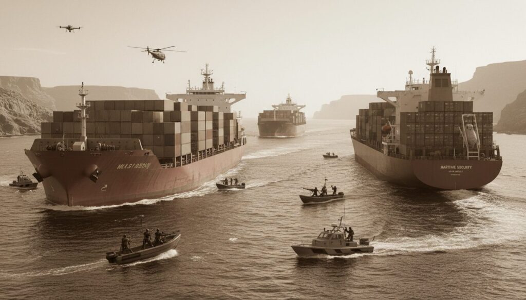 analyse de l'évolution des tactiques des pirates dans le détroit de la mer rouge depuis 2020, mettant en lumière les stratégies adoptées et les réponses sécuritaires développées.