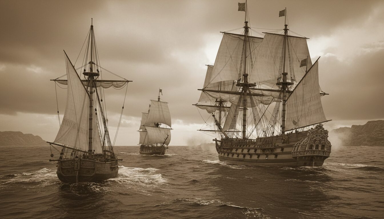 analyse de l'évolution militaire des navires corsaires durant les guerres européennes du xviiie siècle, explorant leurs stratégies, armements et impact sur les conflits navals.