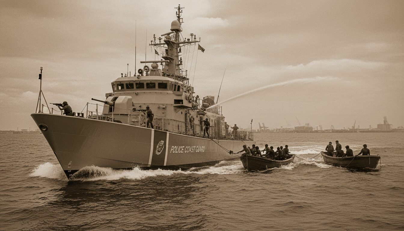 découvrez comment les garde-côtes singapouriens luttent efficacement contre les attaques pirates modernes pour assurer la sécurité maritime dans la région.