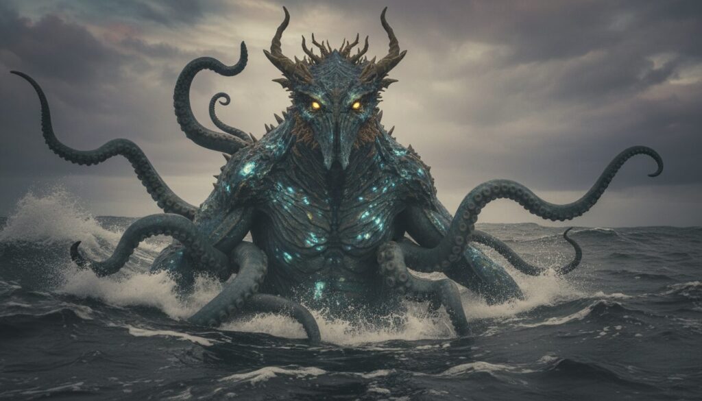 découvrez la créature mystérieuse du llamancha, une légende fascinante des mythes marins sud-américains, entre folklore et mystères des profondeurs.