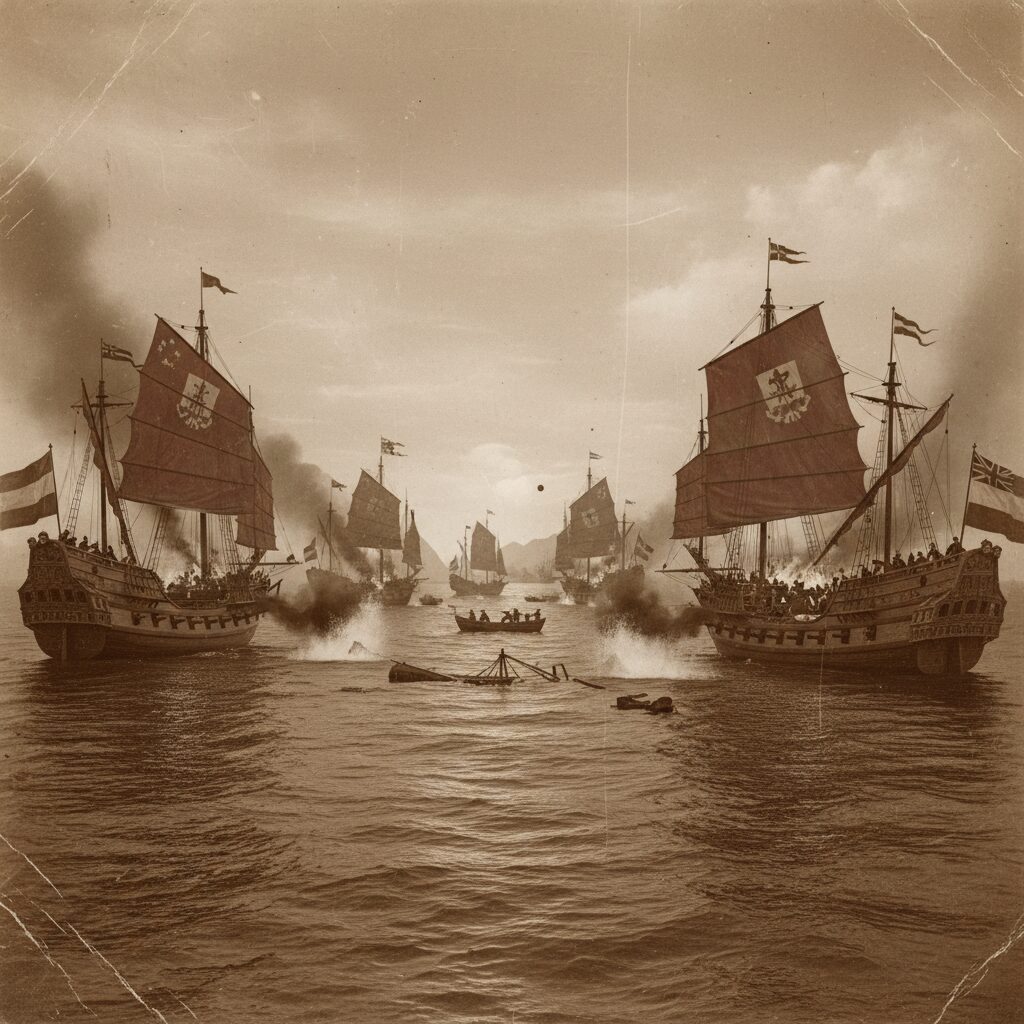 explorez la piraterie en mer de chine au xviie siècle, ses dynamiques régionales complexes et les affrontements navals qui ont marqué cette période historique.