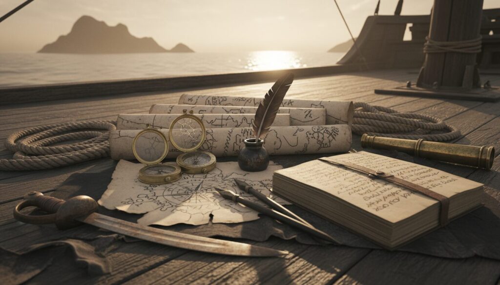 découvrez le langage codé des pirates avec notre lexique complet et les expressions spécifiques utilisées par ces marins légendaires.