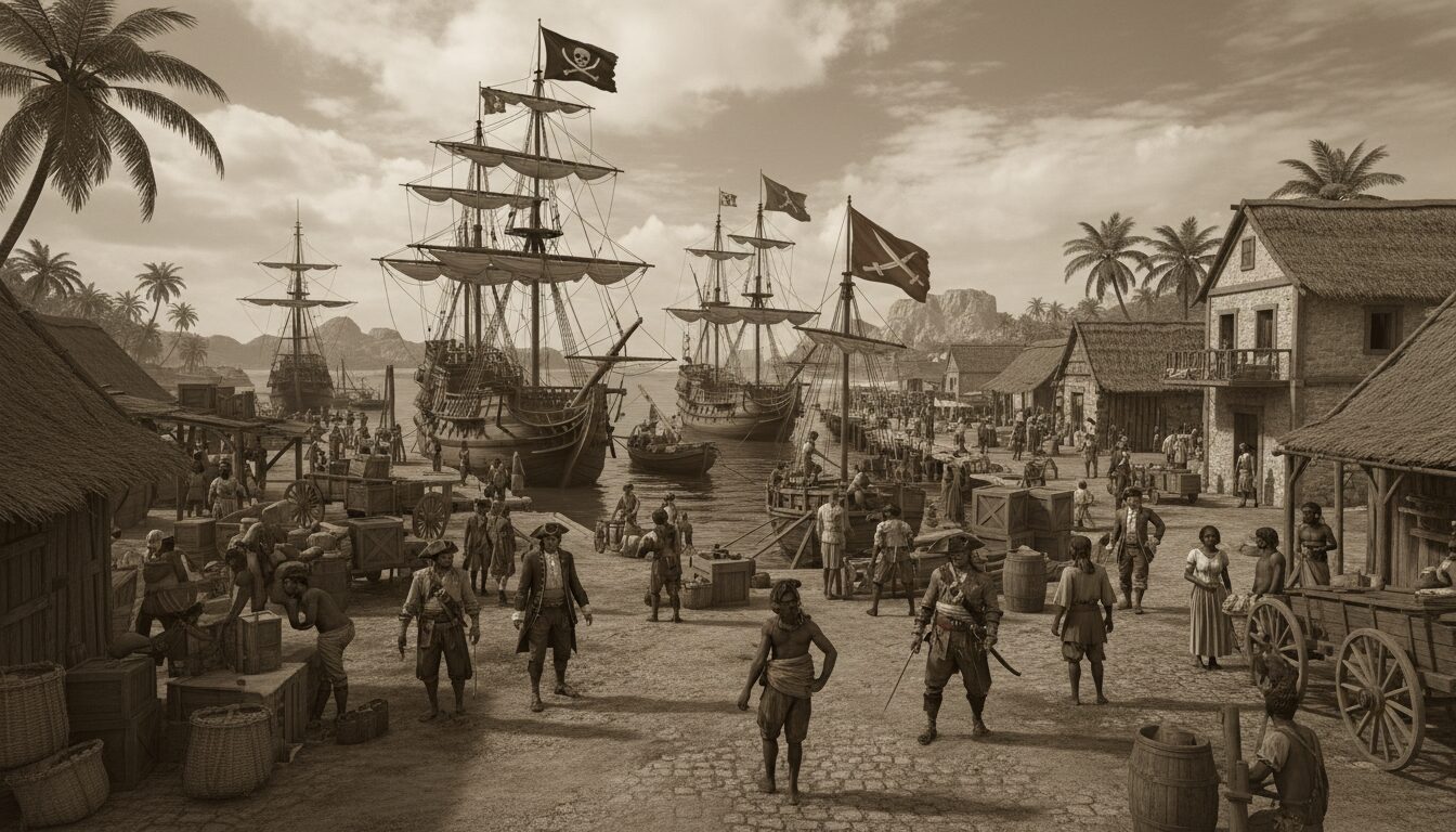 découvrez comment les ports de madagascar ont joué un rôle crucial dans l’essor de la piraterie dans l’océan indien au xviiie siècle, en facilitant échanges, refuge et alliances.