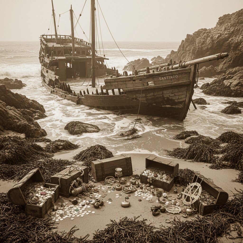 découvrez l'incroyable histoire de l'épave du santiago et la révélation de son trésor dissimulé, une aventure pleine de mystères et de découvertes sous-marines.