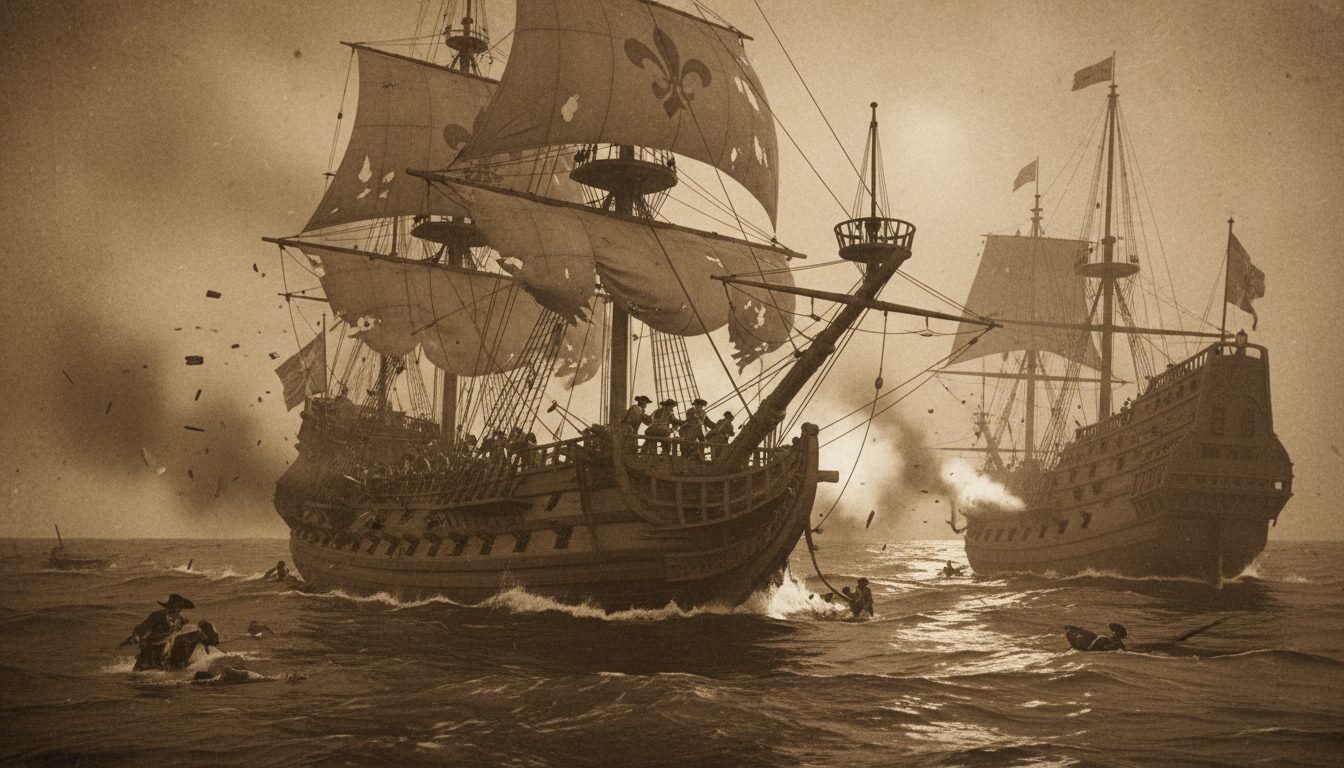 découvrez les batailles navales majeures où le corsaire daniel le febvre a marqué l'histoire maritime par ses exploits et stratégies remarquables.