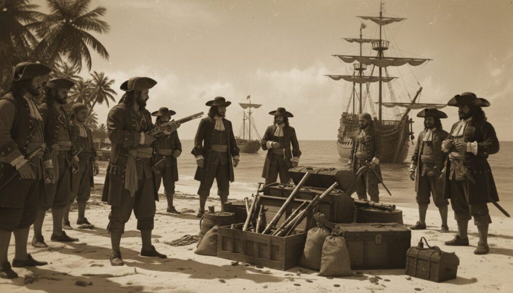 explorez les liens entre pirates et trafiquants d’armes dans l’océan atlantique aux xviie et xviiie siècles, révélant un réseau complexe d’échanges et de contrebande qui a façonné l’histoire maritime.