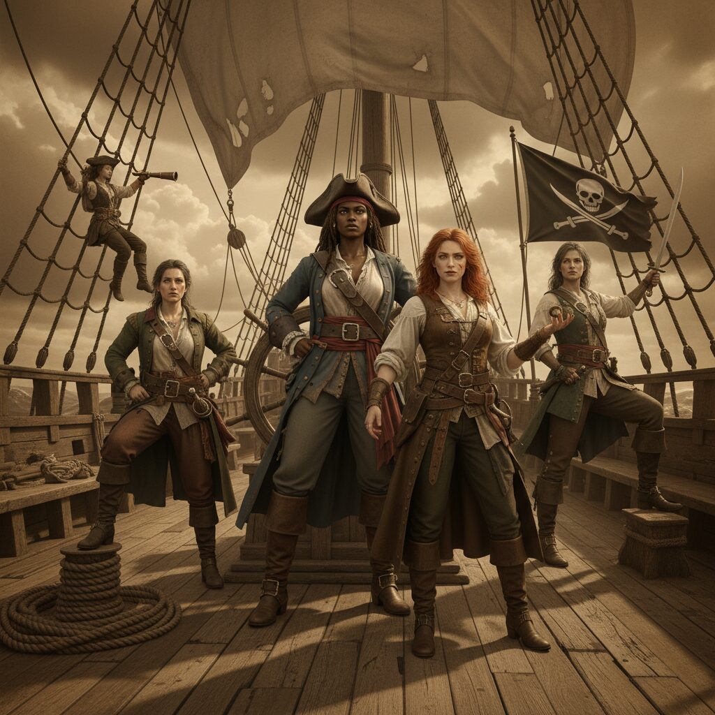 découvrez les trajectoires fascinantes et les rôles exceptionnels des femmes pirates, véritables figures de courage et d'audace dans un univers traditionnellement masculin.