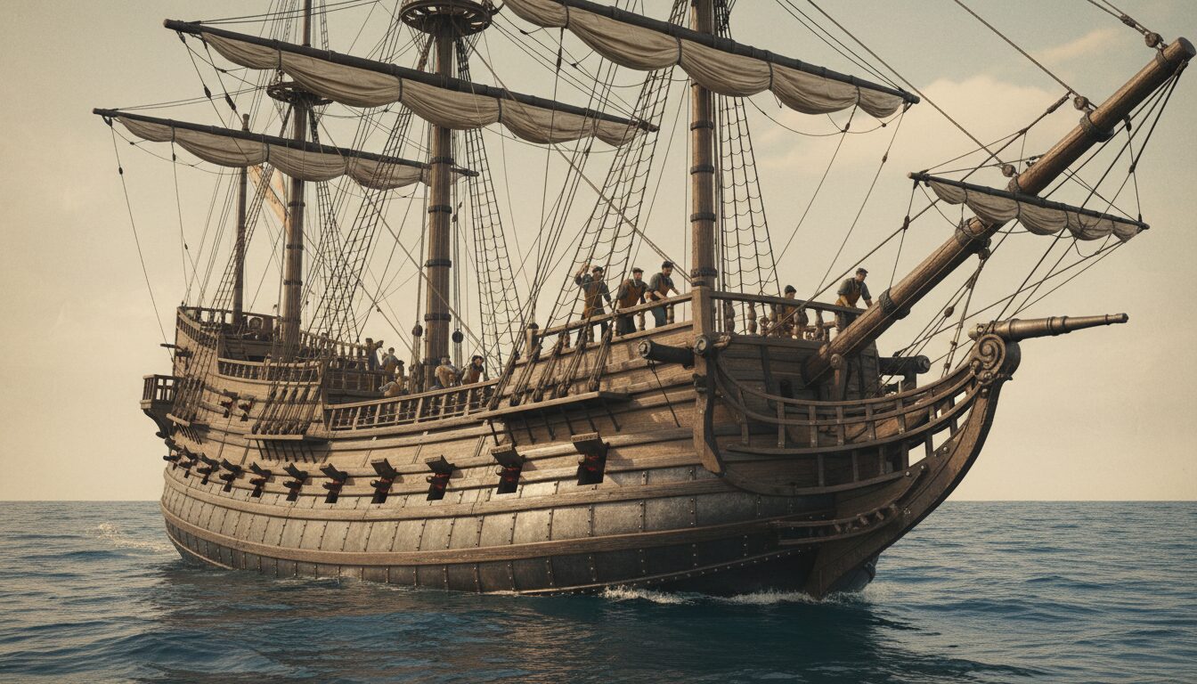 découvrez les avancées technologiques et les innovations dans la construction des galions au xvie siècle, conçues pour renforcer la lutte contre la piraterie en mer.