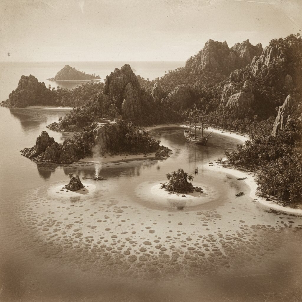 découvrez comment les récifs et archipels du pacifique sont devenus des refuges stratégiques pour les pirates au xixe siècle, offrant des caches secrètes et des avant-postes cruciaux pour leurs activités maritimes.