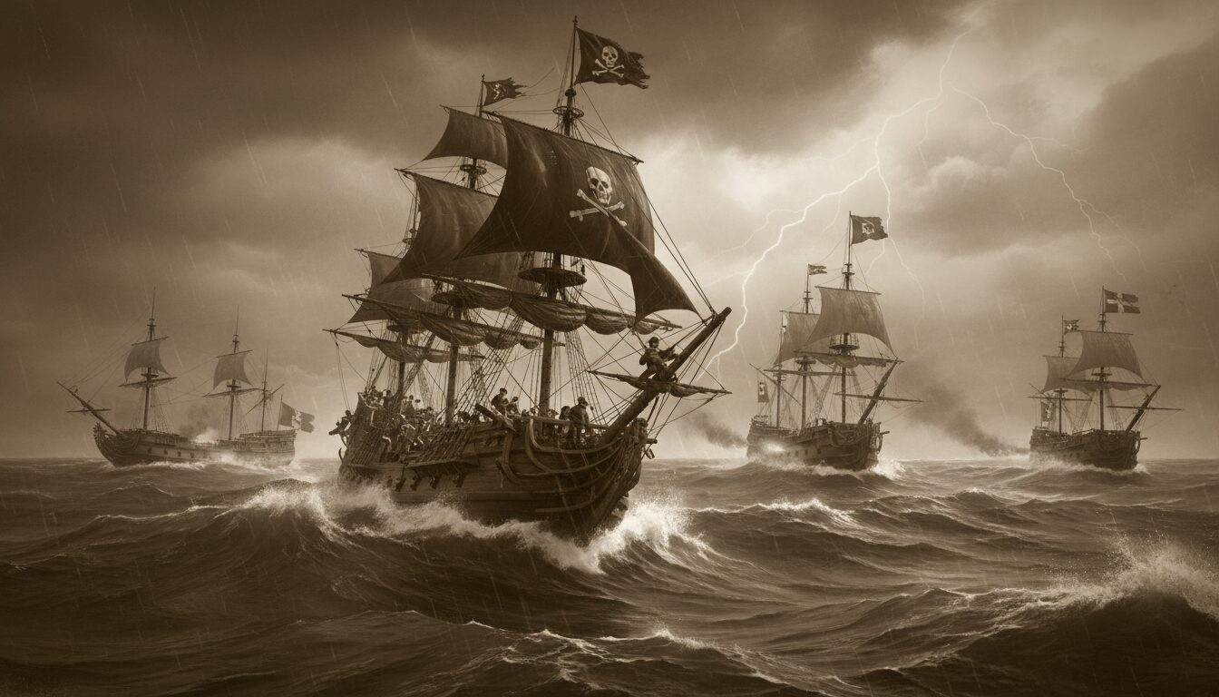 découvrez les stratégies d'évasion utilisées par les navires pirates pour échapper aux flottes européennes au xviie siècle, révélant tactiques audacieuses et manœuvres ingénieuses en haute mer.