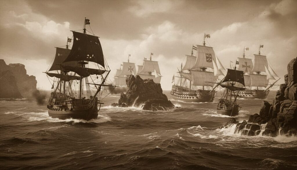 découvrez les différentes stratégies utilisées par les navires pirates pour échapper aux flottes européennes au xviie siècle, alliant ruse, vitesse et connaissance des routes maritimes.