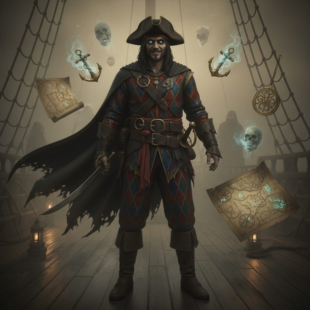 découvrez les superstitions mystérieuses entourant l'arlequin pirate et ses malédictions légendaires, entre folklore et récits effrayants.