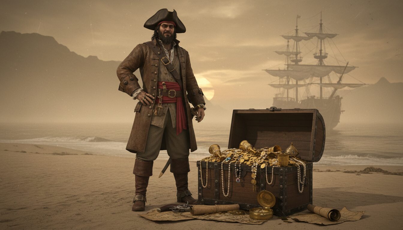 découvrez l'histoire oubliée du pirate jean lafleur, ses aventures maritimes et les trésors qu'il a laissés derrière lui.