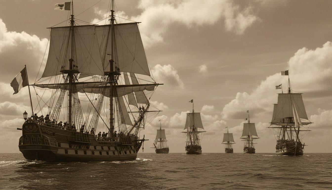 découvrez l'influence déterminante de la flotte corsaire de robert surcouf durant les guerres napoléoniennes, mettant en lumière ses tactiques audacieuses et son impact sur le commerce maritime.