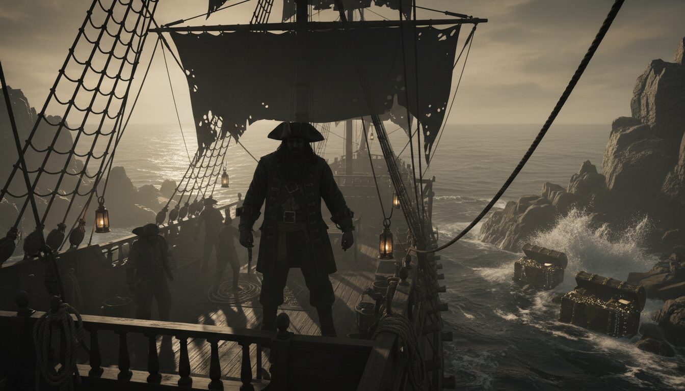 découvrez les mystères et les légendes maritimes entourant blackbeard, le célèbre pirate dont l'ombre plane encore sur les mers.