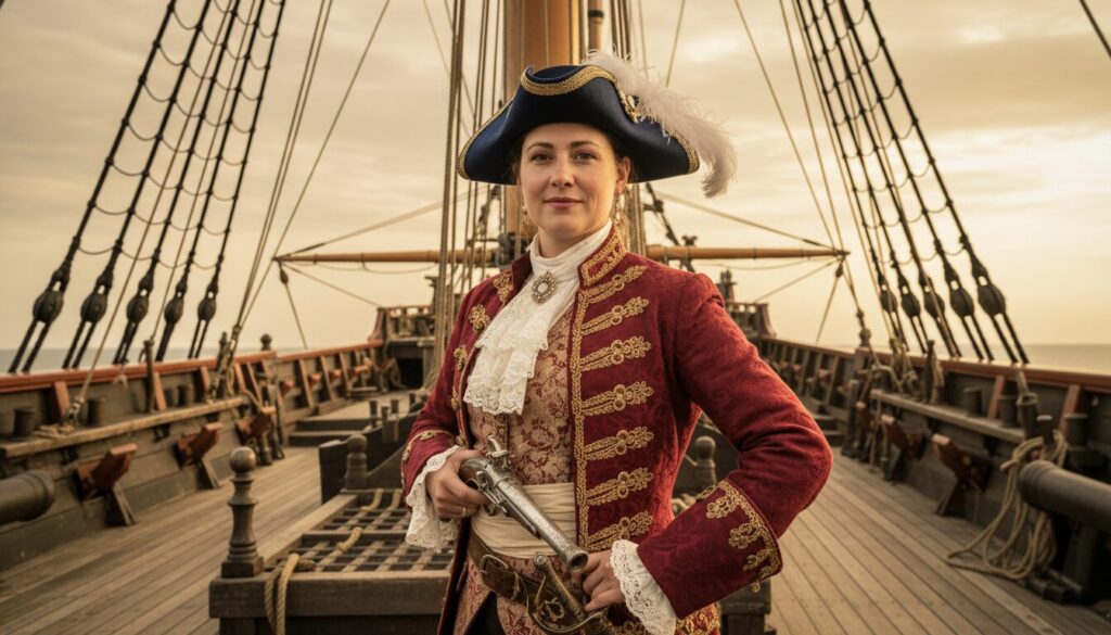 découvrez l'histoire captivante de louise thérèse de morainvilliers, une aristocrate devenue pirate, défiant les conventions de son époque à travers une piraterie féminine audacieuse.