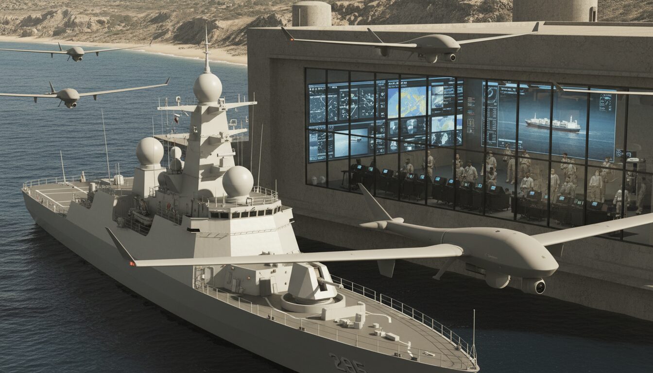 découvrez les moyens technologiques avancés déployés par l'union européenne dans l'opération atalante 2025 pour assurer la sécurité maritime et lutter contre la piraterie au large de la corne de l'afrique.