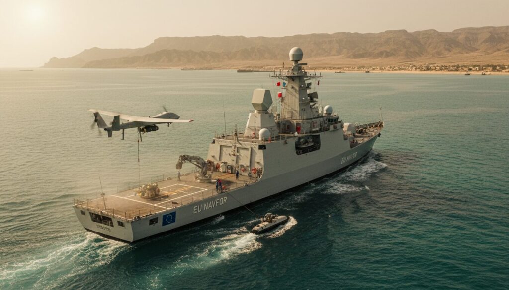 découvrez les moyens technologiques mis en œuvre par l'union européenne dans l'opération atalante 2025 pour renforcer la sécurité maritime et lutter contre la piraterie.