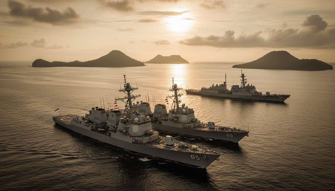 découvrez les détails de l'opération conjointe entre les usa et l'indonésie visant à sécuriser le détroit de la sonde, un passage stratégique crucial pour le commerce mondial.