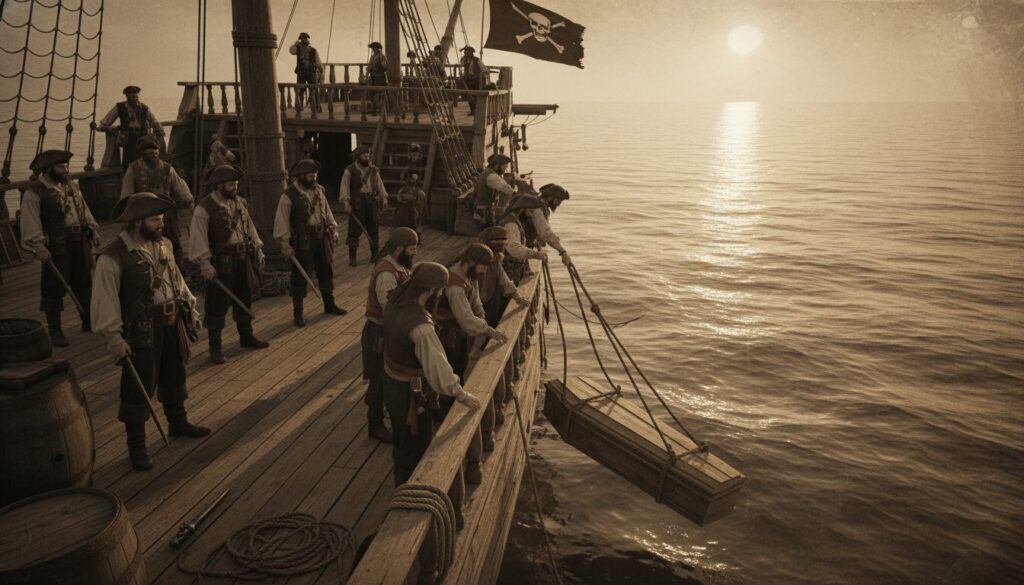 découvrez les rituels d’adieu et les traditions des enterrements en mer pratiqués par les pirates, entre légendes maritimes et coutumes mystérieuses.