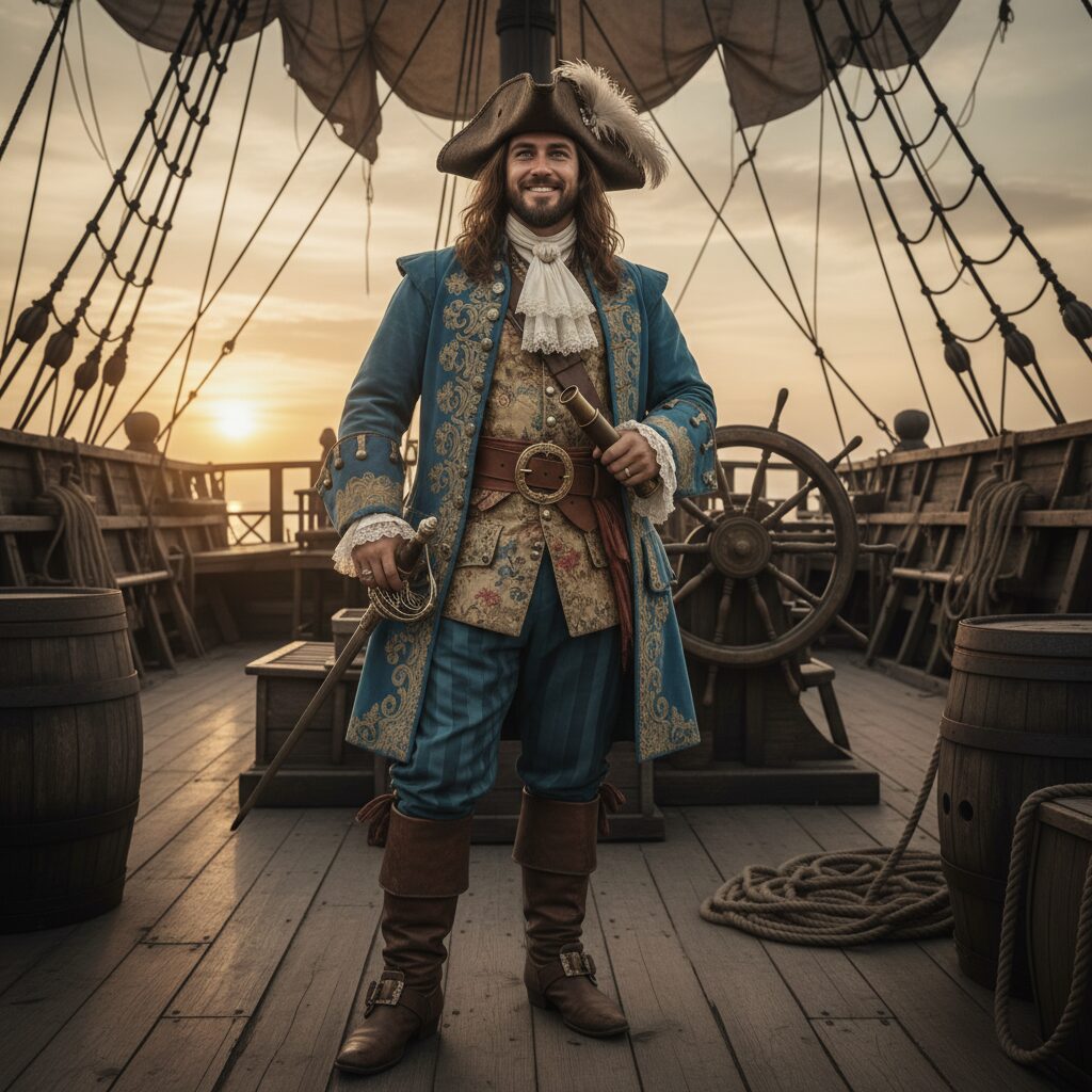 découvrez l'histoire fascinante de stede bonnet, l'excentrique gentleman qui est devenu un pirate célèbre, mêlant élégance et audace sur les mers.