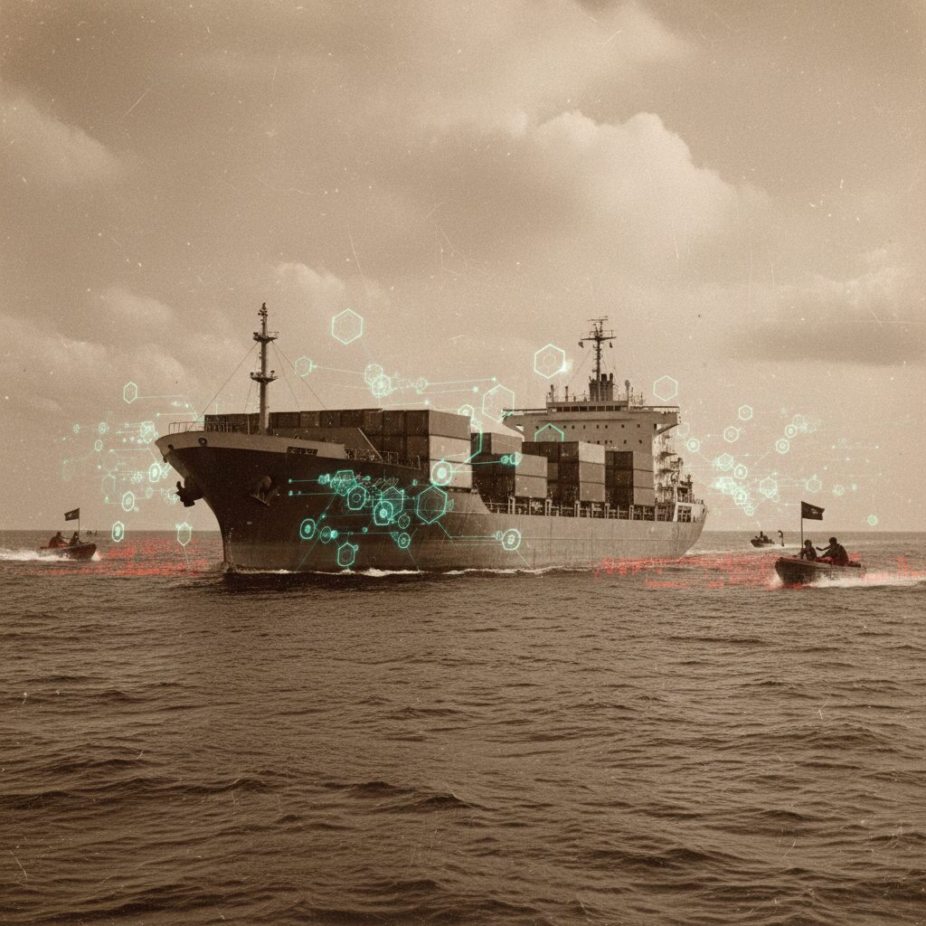 découvrez comment la blockchain révolutionne la sécurité de la logistique maritime en protégeant les cargaisons contre les attaques des pirates et en assurant une traçabilité optimale.