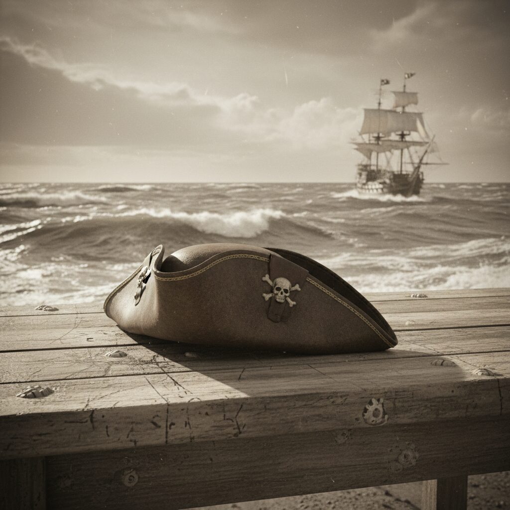découvrez l'usage et la symbolique du chapeau tricorne parmi les pirates, un emblème iconique de l'ère pirate, illustrant leur style et leur identité unique.