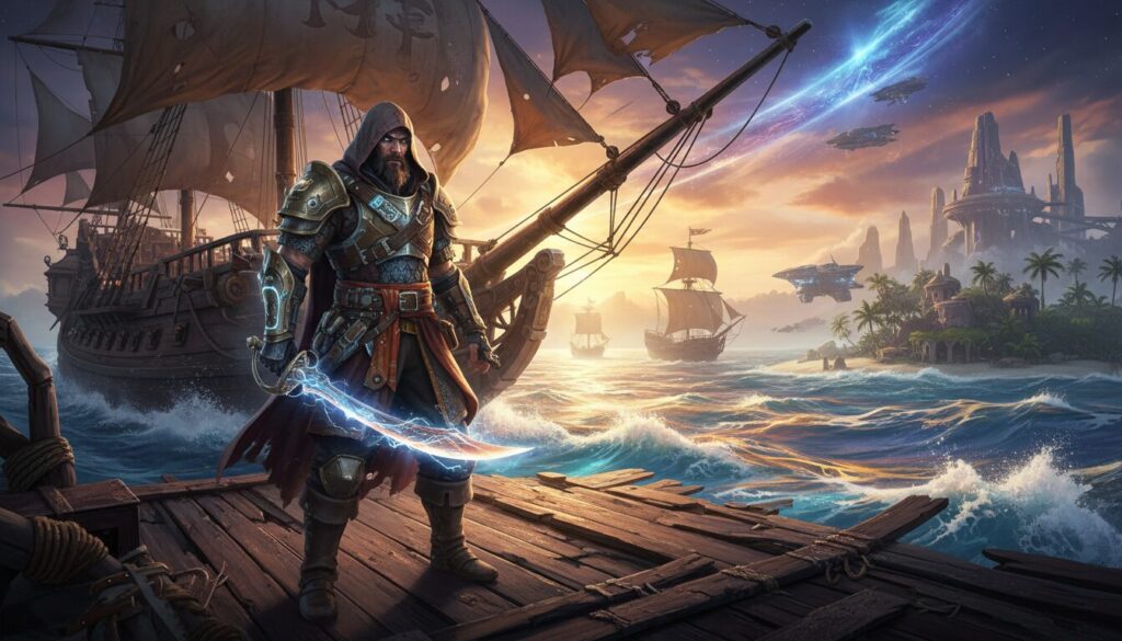 découvrez le crossover unique entre sea of thieves et destiny, une rencontre inattendue qui ravira les fans des deux univers avec une aventure inédite et captivante.