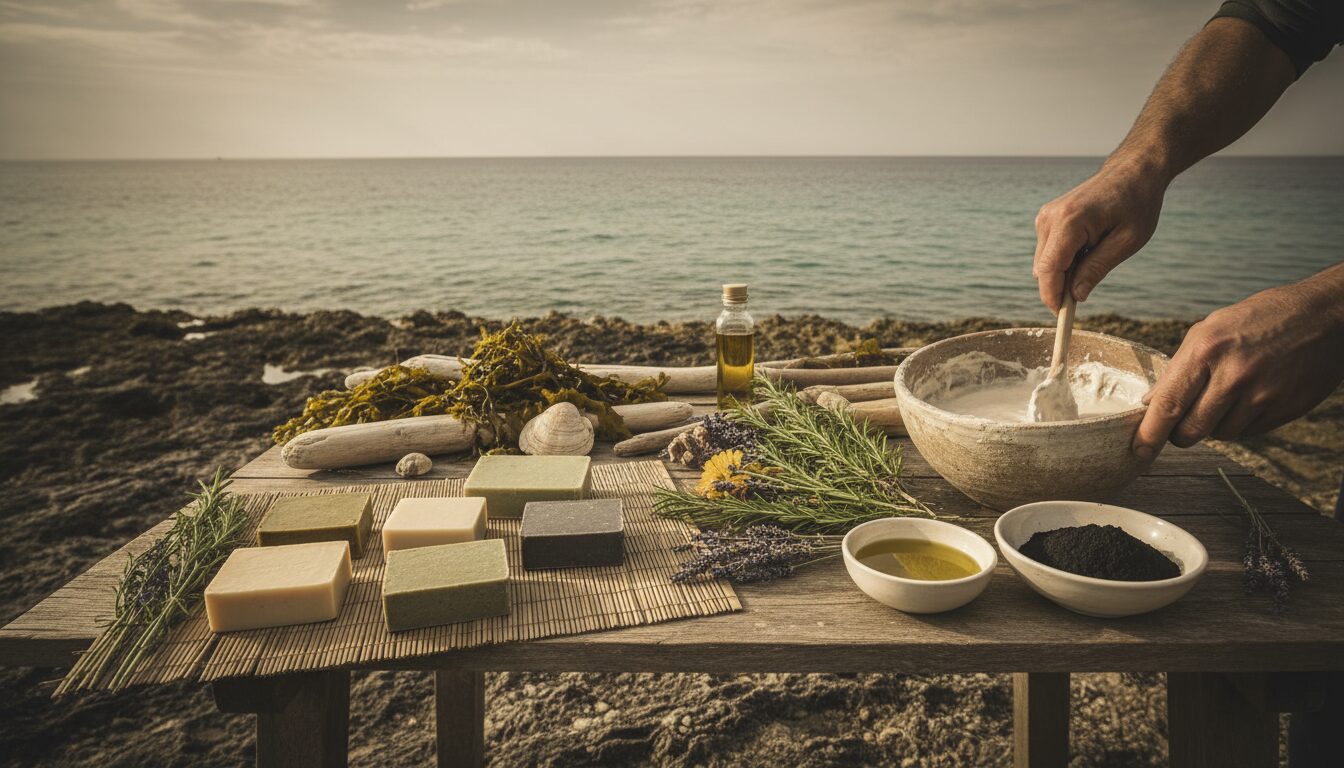 découvrez la fabrication artisanale de savon en mer avec des ressources limitées, alliant savoir-faire traditionnel et respect de l'environnement maritime.