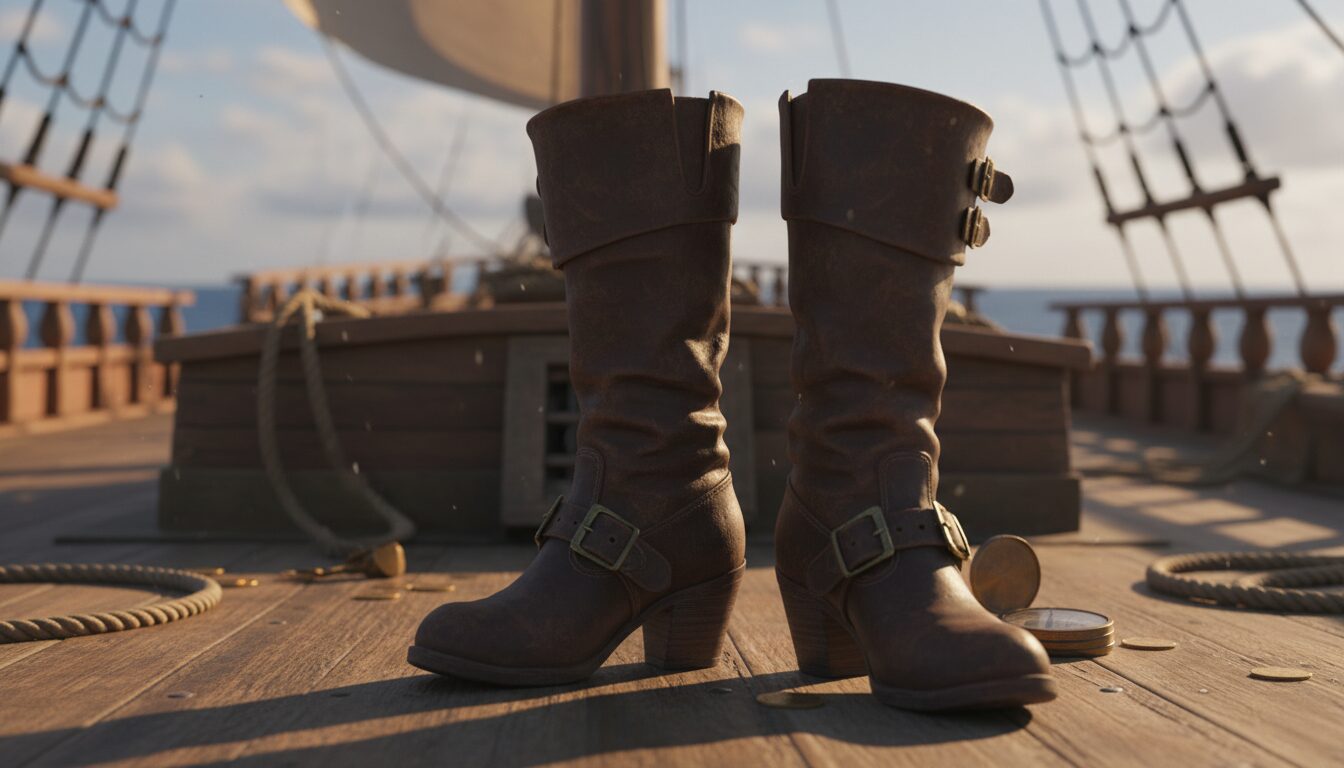découvrez comment choisir et fabriquer des bottes en cuir idéales pour une vie de pirate, alliant style, confort et résistance.