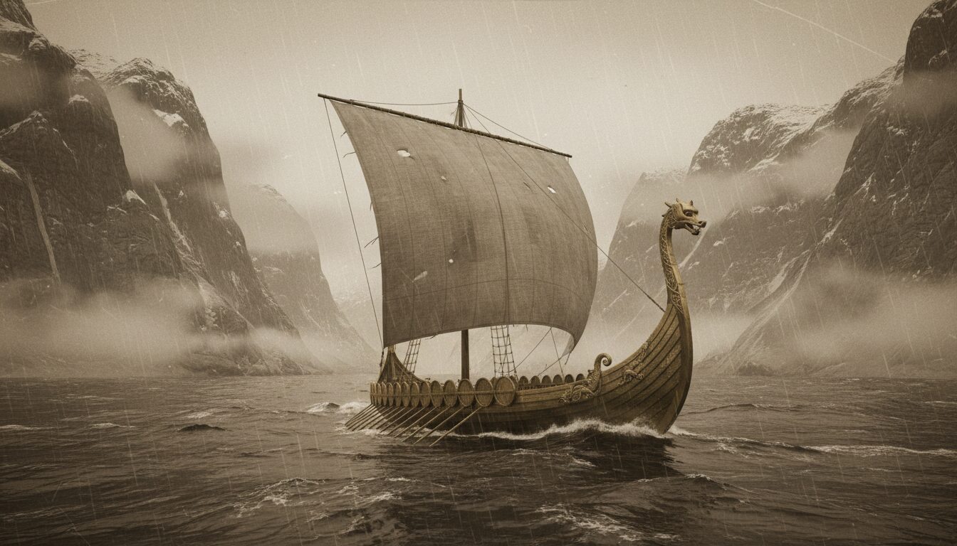 découvrez la mystérieuse légende du navire or nordique disparu au large des fjords, une aventure captivante entre histoire et mystère maritime.