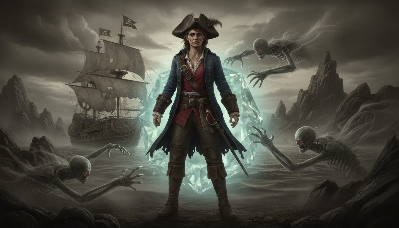 découvrez l'aventure captivante de la malédiction du diamant du capitaine anne dieu-le-veut, une histoire pleine de mystère, de trésors cachés et de périls en mer.