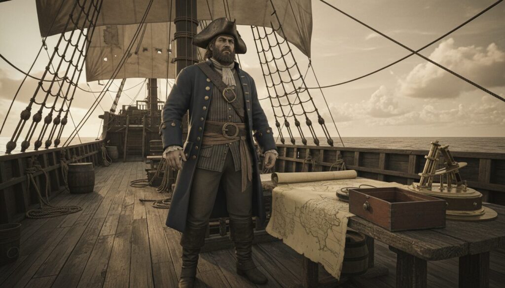 explorez l'art de la capitainerie à travers l'histoire d'edward low et de ses successeurs, une plongée fascinante dans la piraterie et la commande maritime.