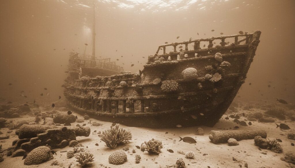 découvrez l'histoire vraie des naufrages et des trésors cachés dans la mer des caraïbes, entre aventures maritimes et mystères enfouis sous les eaux turquoise.