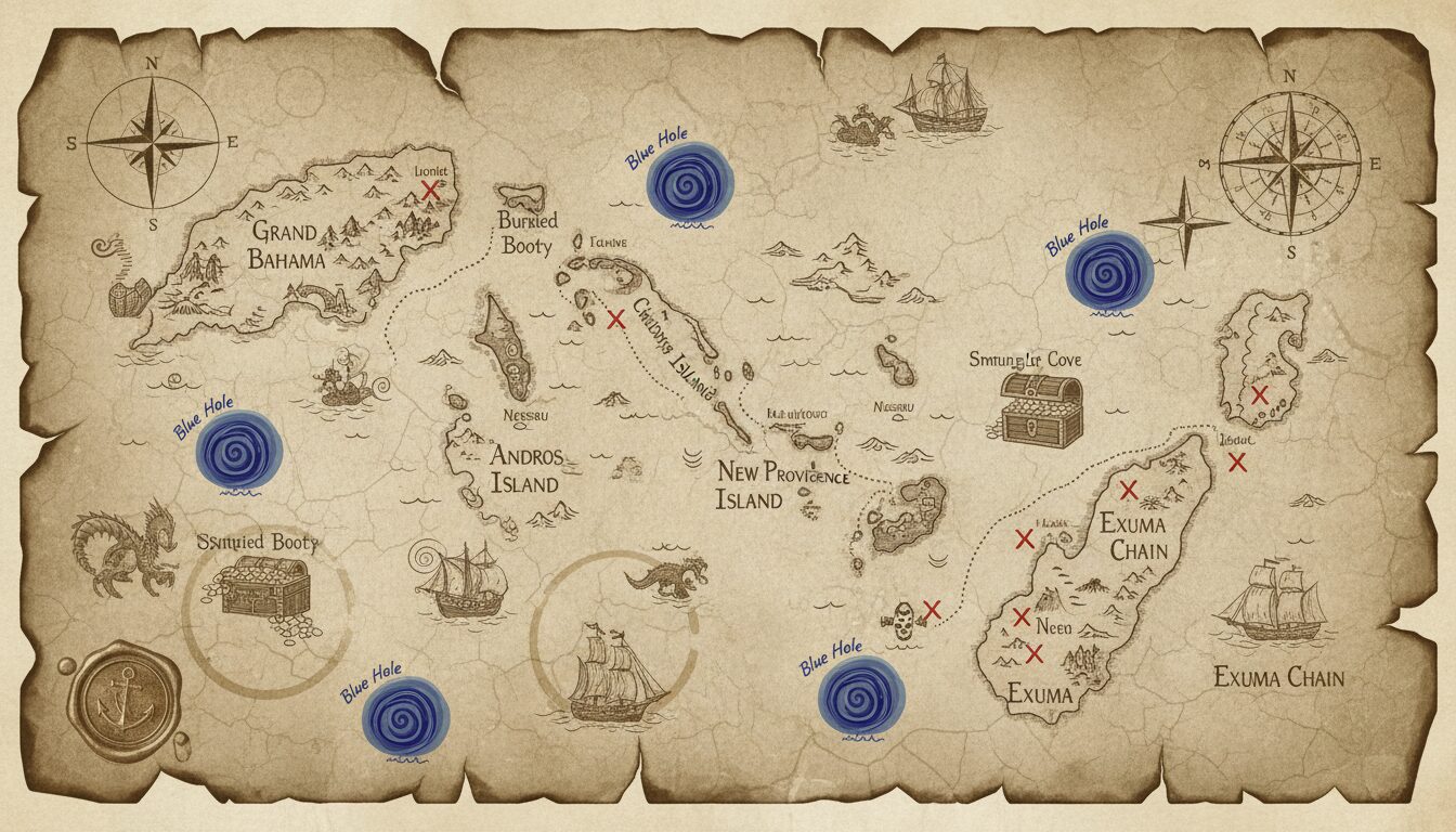 découvrez l'histoire vraie des trésors cachés dans les bahamas, entre légendes maritimes et découvertes historiques fascinantes.