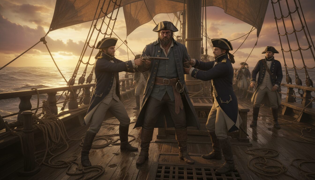 découvrez les exploits fascinants de richard blight et sa capture en haute mer sur les dangereuses eaux de l’atlantique, entre aventure et mystère.