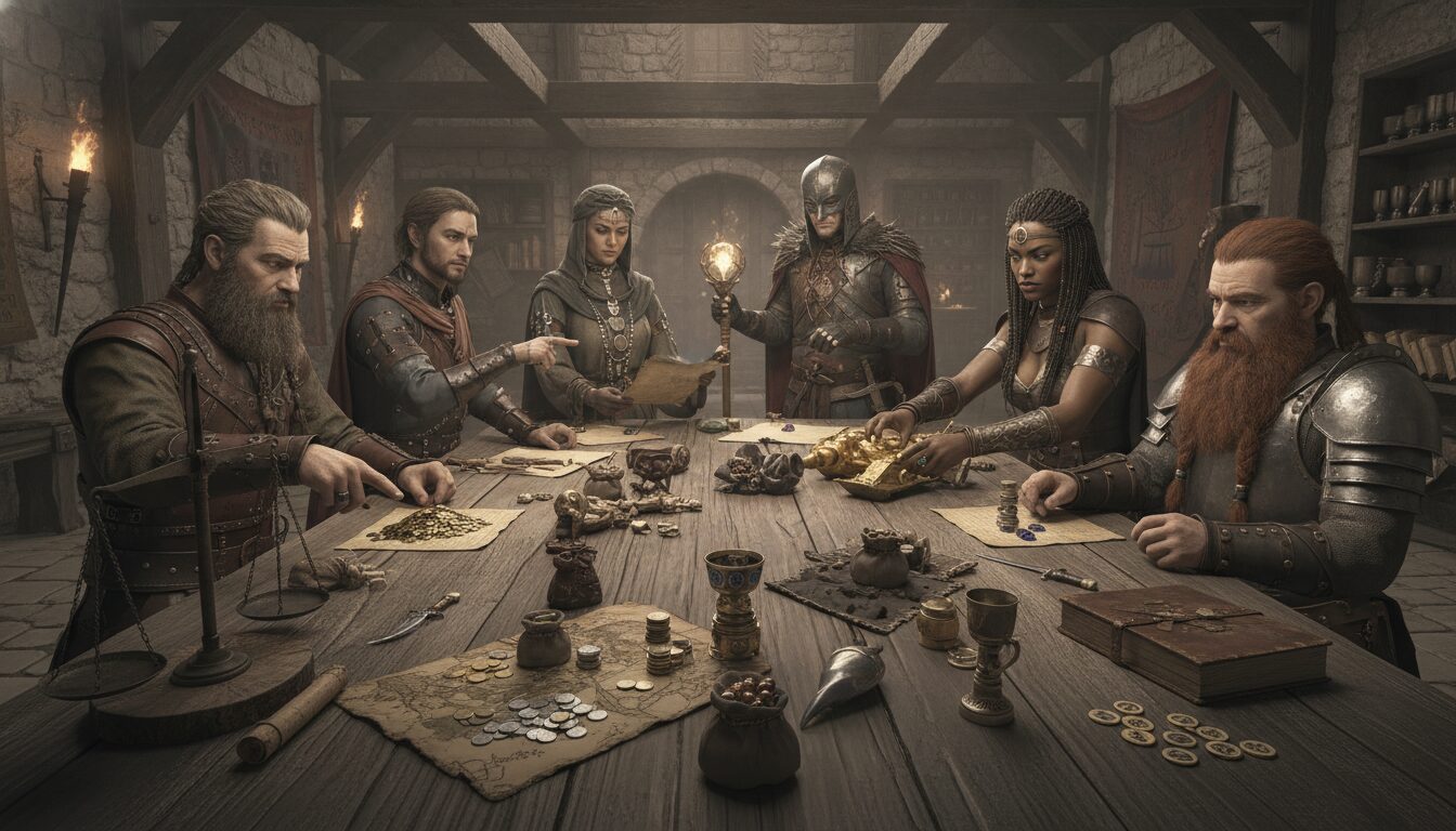 découvrez les règles et traditions du rituel du partage du butin, un moment clé de la coopération et du respect dans les communautés.