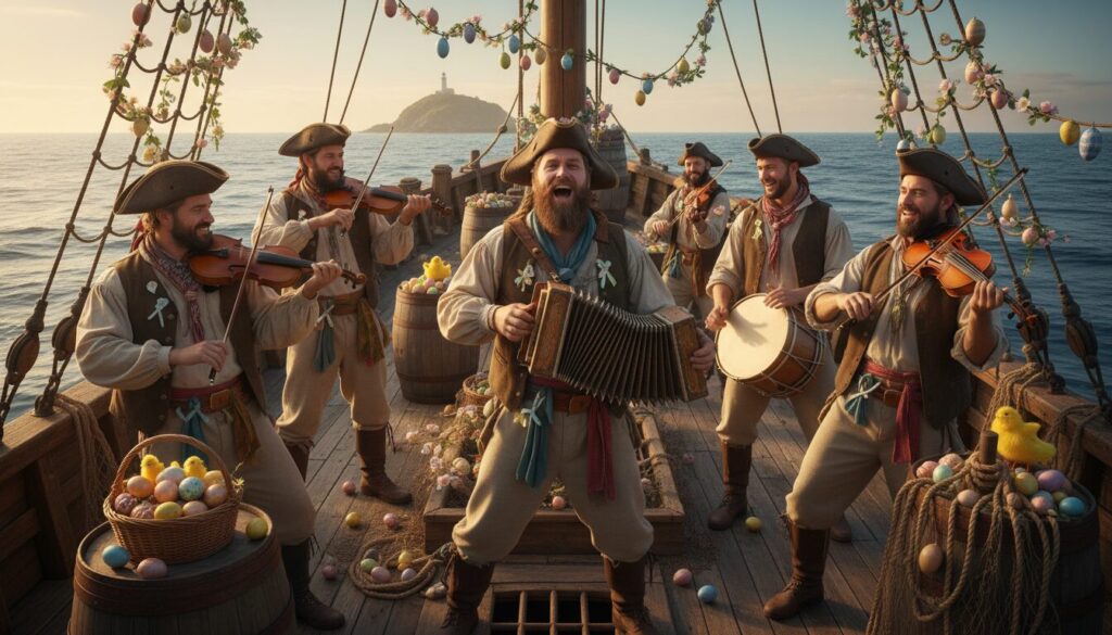 découvrez une parodie hilarante de chant marin pour pâques, un véritable trésor qui mêle humour et tradition pour célébrer cette fête unique.