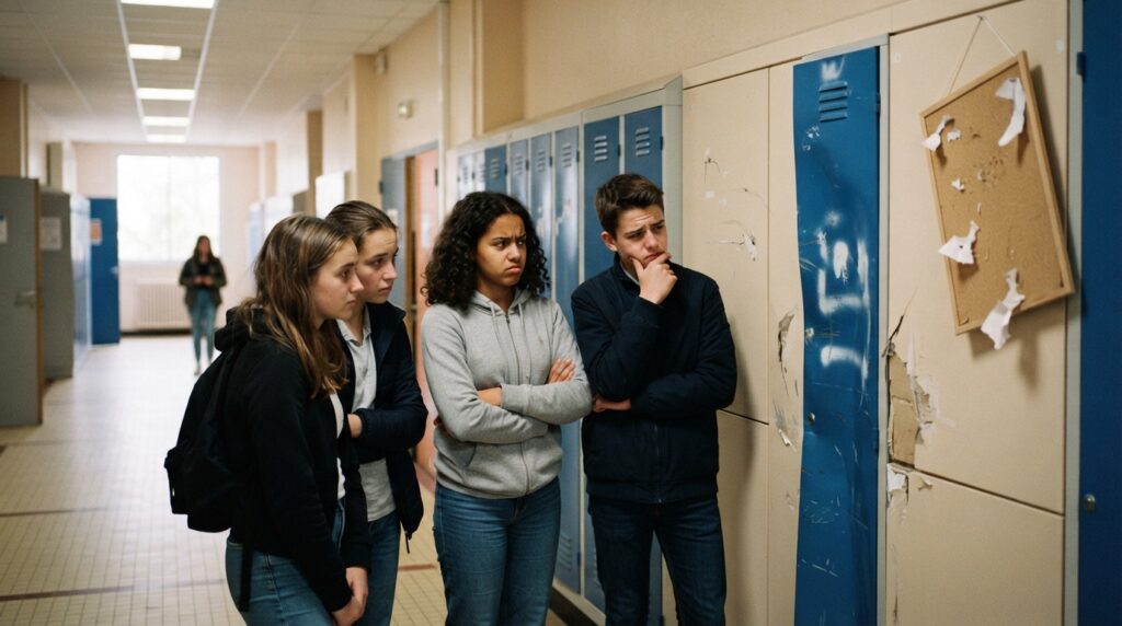 à antibes, les dégradations au lycée exaspèrent les élèves, qui déplorent des actes portant atteinte à leur image et à leur crédibilité.